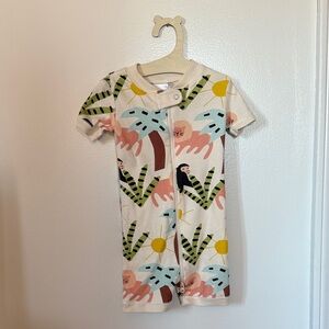 Hanna Andersson Multicolor Baby Romper, used twice